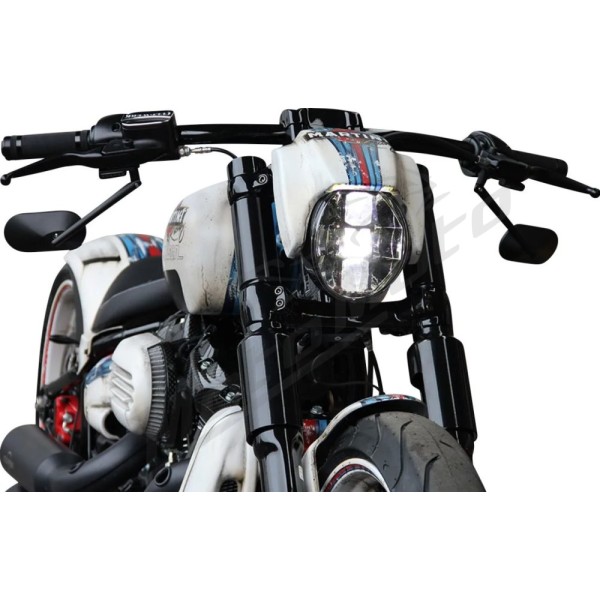 CULT WERK Headlight Mask Raw Harley Davidson 1750-1923cc 2018-2023