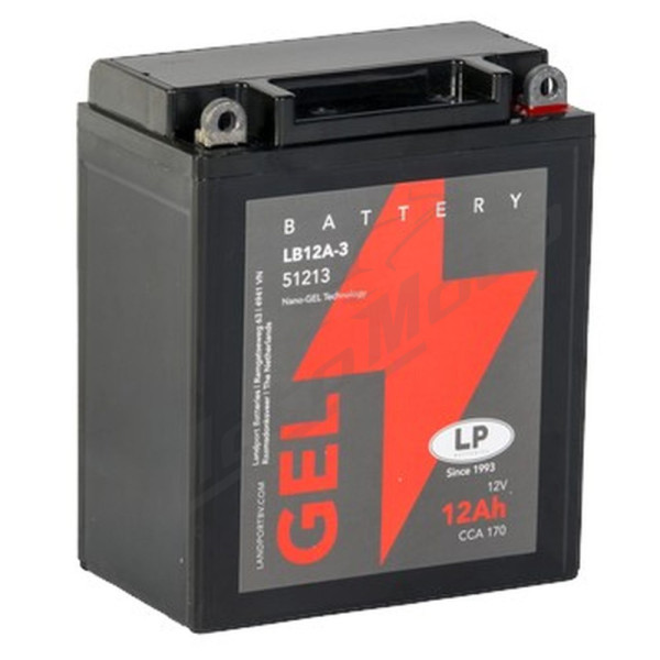 Landport gel battery GB12AL-A (MG LB12A-3) 12V 12AH