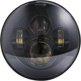 RIVCO PRODUCTS Illuminati LED Headlight Assembly Harley Davidson FXS / FXSB / FXST / FXSTB / FXSTBI / FXSTD / FXSTDI / FXSTI / FXSTS 1450-1800 00-17