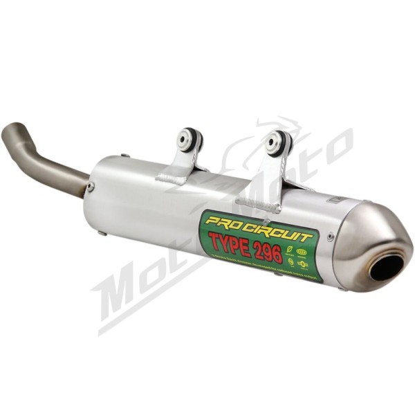 PRO CIRCUIT 296 Silencer Stainless Steeel/Aluminum Gas Gas XC 300 18-19