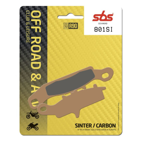 SBS SI Offroad 801SI Sintered Brake Pads Kawasaki / Suzuki 450-700cc 02-14