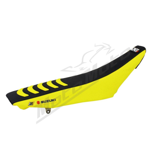 Blackbird Racing Double Grip 3 Seat Cover Suzuki RM-Z 450 08-17 Yellow/Black