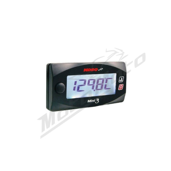 Koso temperature indicator (thermometer) dual mini 3