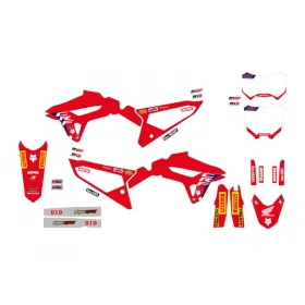 Blackbird lipdukų rinkinys REPLICA TEAM HRC 24 Honda CRF 250-450R 21-24
