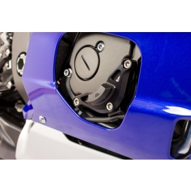 GILLES dešinysis variklio karterio apsauginis dangtelis juoda Yamaha YZF-R6 2017-2021