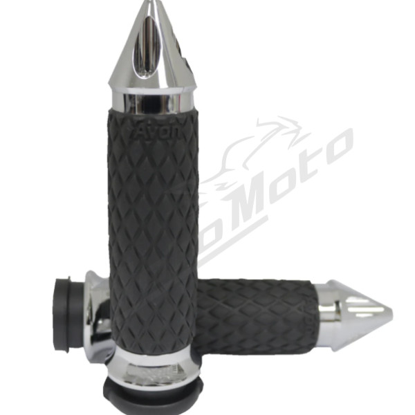 AVON GRIPS Diamond Contour Grips  Harley Davidson FLDE / FLFB / FLFBS / FLH / FLHC / FLHCS / FLHFB / FLHR / FLHRC / FLHRSE4 / FLHRSE5 / FLHRSE6 / FLHRXS / FLHT / FLHTC / FLHTCU / FLHTCUL / FLHTCUSE3 /