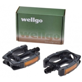 PLASTIC PEDALS WELLGO 9/16" 2pcs