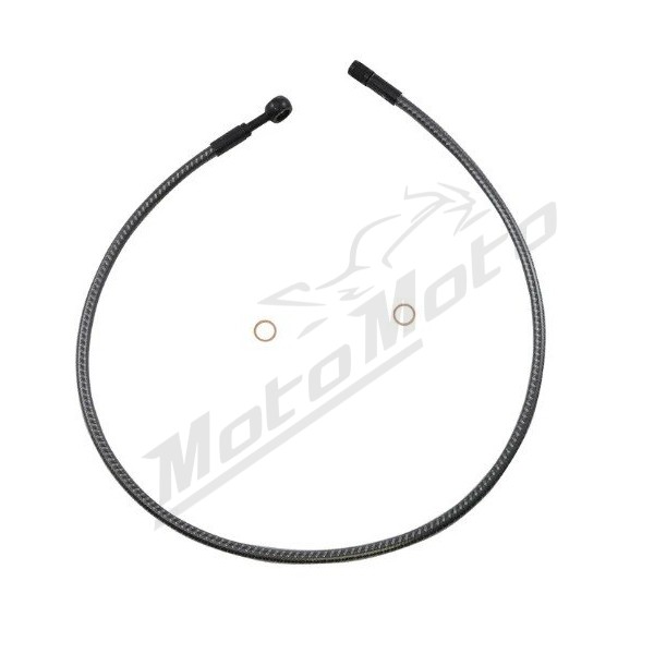 MAGNUM SHIELDING Designer Series Ø10mm Viršutinė stabdžių žarnelė ABS 81cm 180°