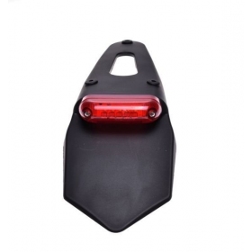 UNIVERSAL LED TAIL LIGHT WITH MUDGUARD