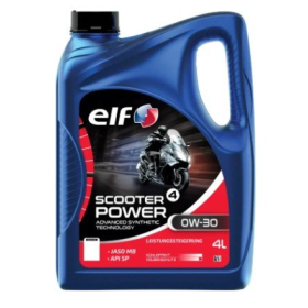 ELF Scooter 4 Power 0W-30 DE ADV SYN Oil 4T 4L