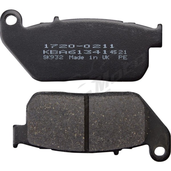 DRAG SPECIALTIES Organic Brake Pads Harley Davidson XL 883-1200cc 04-13