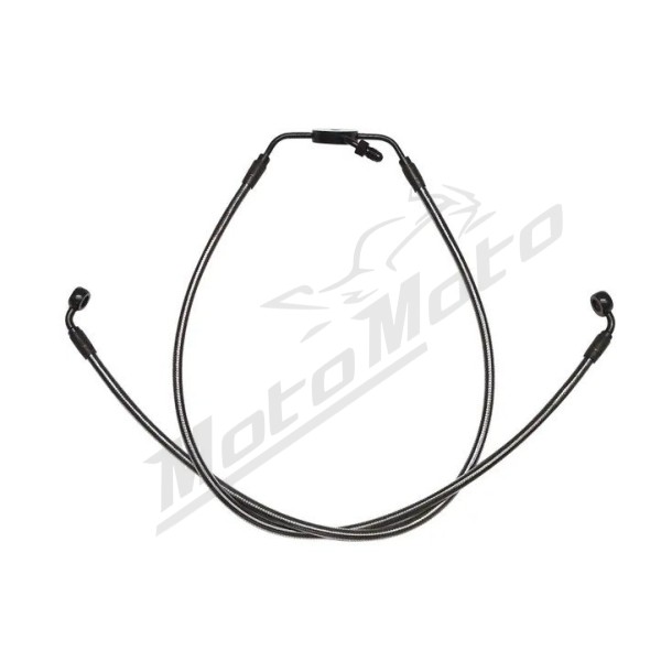 MAGNUM SHIELDING XR Lower Brake Line Kit Black Harley Davidson FXFBS / XL / FXLRS 1200/1923 16-24 38cm