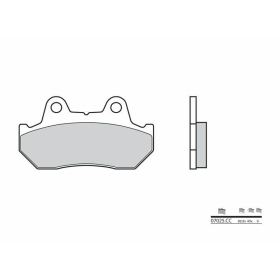 BREMBO Scooter Carbon Ceramic stabdžių trinkelės HONDA CB / CBX / CN / NSR 125-250cc 1982-1993
