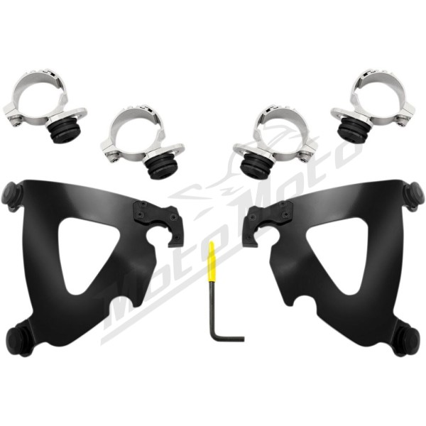 MEMPHIS SHADES METRIC Road Warrior Fairing Trigger-Lock Mounting Kit Indian Scout 60-69 15-24
