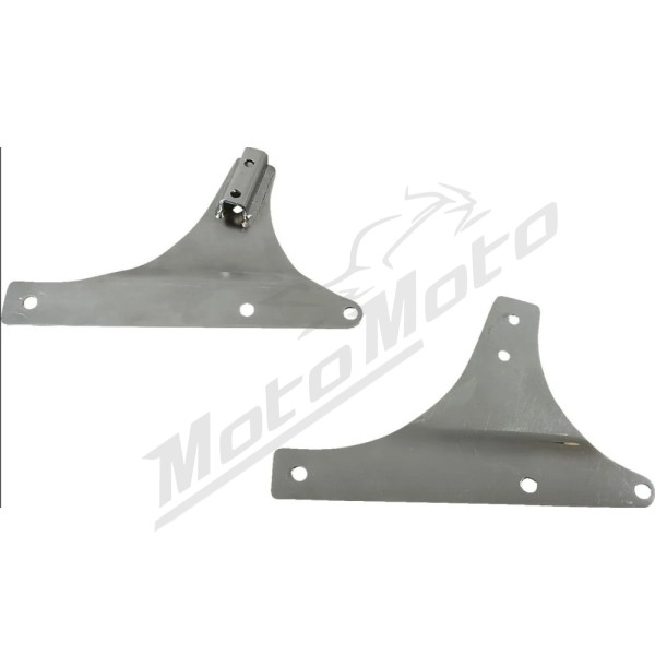 DRAG SPECIALTIES Sissy Bar Side Plates Harley Davidson FLSTC / FLSTCI 1450-1690 00-17
