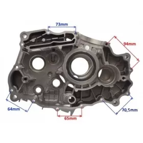 Left side engine crankcase BARTON/ GB MOTORS/ JUNAK/ ROMET/ ZIPP 125cc 4T