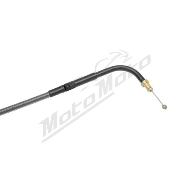 MAGNUM SHIELDING Akceleratoriaus lynas (atidarantis) juodas Harley Davidson FLS / FLSTC / FLSTF / FXSB / FXSTSI / FXST 1340/1800 96-17 78cm