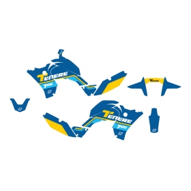 BLACKBIRD Rally Ride pilnas grafikos rinkinys Yamaha TENERE 700 2020-2024