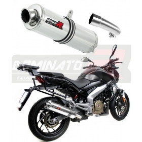 Exhaust silencer DOMINATOR ROUND BAJAJ DOMINAR 400 2016-2018