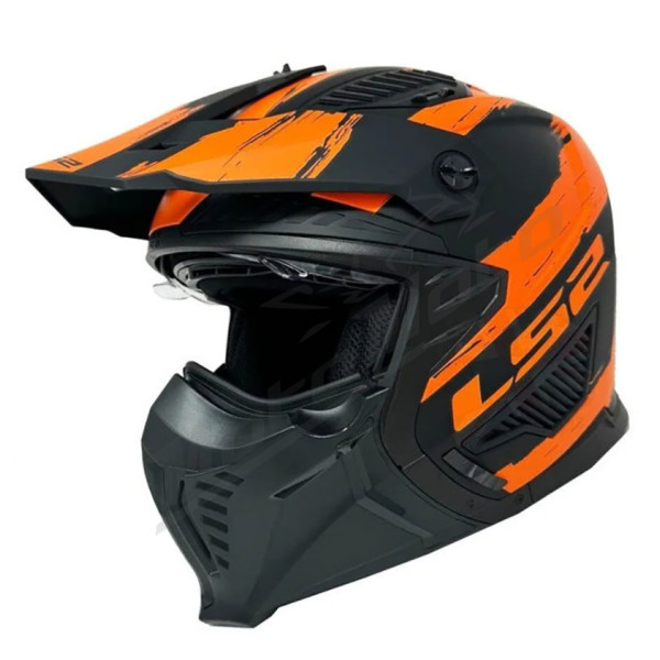 Krosinis Šalmas LS2 OF606 DRIFTER MUD