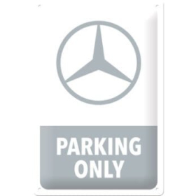 MAXTUNED TIN SIGN MERCEDES-BENZ PARKING 20x30cm