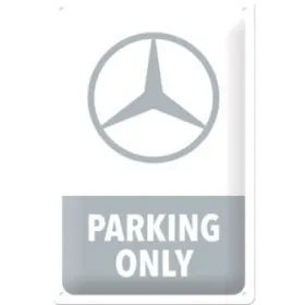 Maxtuned Metalinė Lentelė MERCEDES-BENZ PARKING 20x30cm