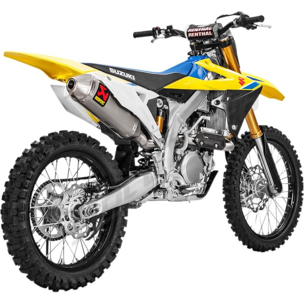 AKRAPOVIC Evolution Line Titanium Exhaust System Suzuki RM-Z 450 18-25
