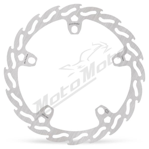 MOTO-MASTER Flame Front Fixed Brake Disc Indian Scout / Challenger / FTR / Pursuit / Sport Chief 1200/1890 19-26 
