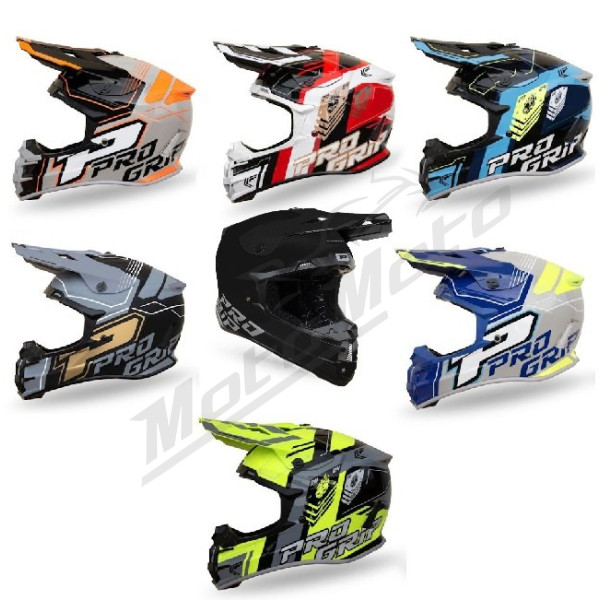 Progrip cross pg3080 adventure helmet 