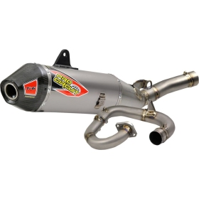 PRO CIRCUIT TI-6 Exhaust System Titanium/Carbon Fiber Yamaha YZ 450 20-21