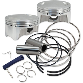 S&S CYCLE Big Bore Forged Piston Kit Harley Davidson FLD / FLHR / FLHRC / FLHRS 1584-1690cc 07-17