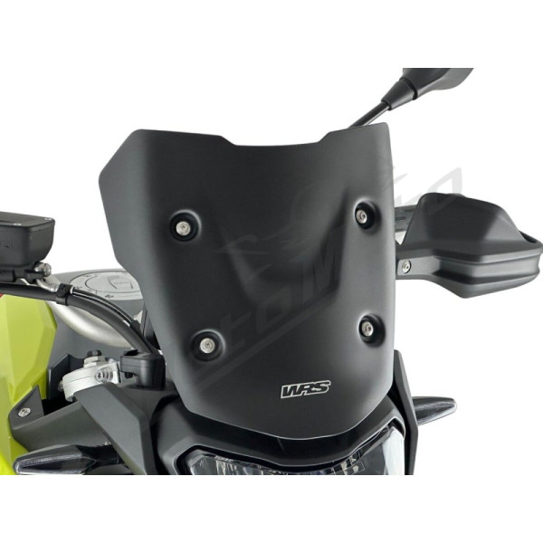 WRS ENDURO Priekinis stiklas Matinis Juodas BMW F900GS ABS 2024