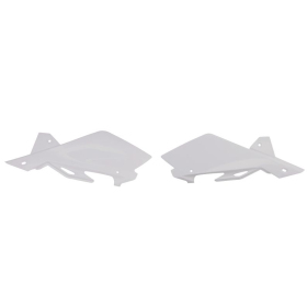 Side covers white CEMOTO HUSQVARNA CR / TC / TE / WR 125-510cc 2005-2011