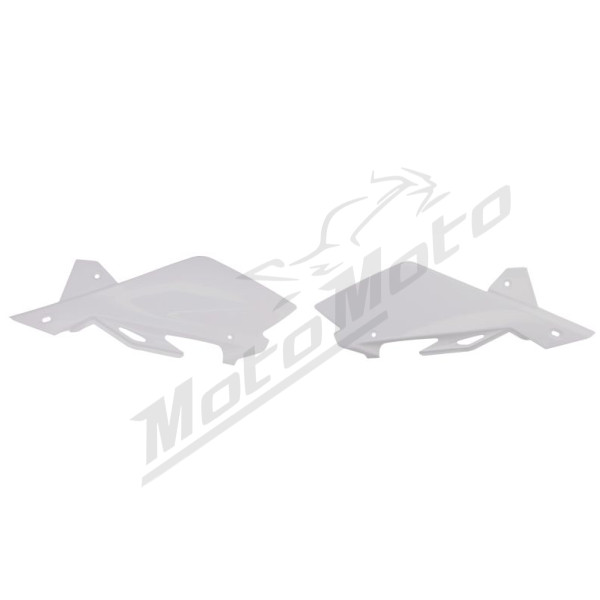 Side covers white CEMOTO HUSQVARNA CR / TC / TE / WR 125-510cc 2005-2011