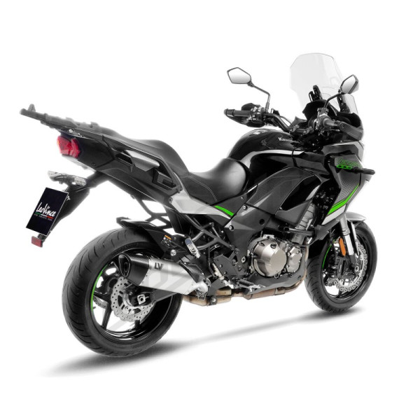 LEOVINCE LV-14R Stainless Steel / Carbon Fiber / Titanium Muffler Kawasaki Z 1000 19-24