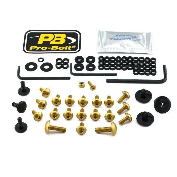 PRO BOLT Aluminium Fairing Bolt Kit for Aprilia RSV4 1000cc 15-18