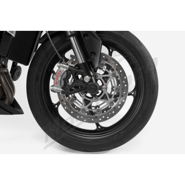 SW-MOTECH Front Axle Slider Set Ducati Desert / Hypermotard / Monster / Multistrada / Supersport 797-1200 10-26