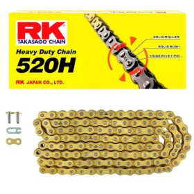 RK drive chain GS520H gold color
