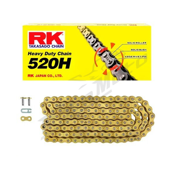 RK drive chain GS520H gold color