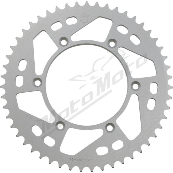 MOOSE OFFROAD HARD-PARTS Rear Aluminum Sprocket 51T Gas Gas / Husaberg / Husqvarna / KTM 125-690cc 88-23