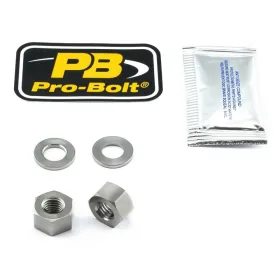 PRO BOLT Titanium Clip-On / Handle Bar Mount Bolt Kit Kawasaki Ninja 650cc 17-25