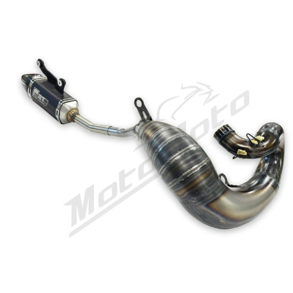 FRESCO Factory Full Exhaust Line - black aluminium Carby Muffler Beta RX 300 21-26