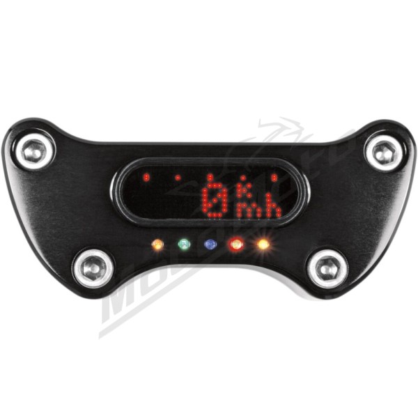 motogadget motoscope mini speedometer mounting frame BLACK 25.4 mm