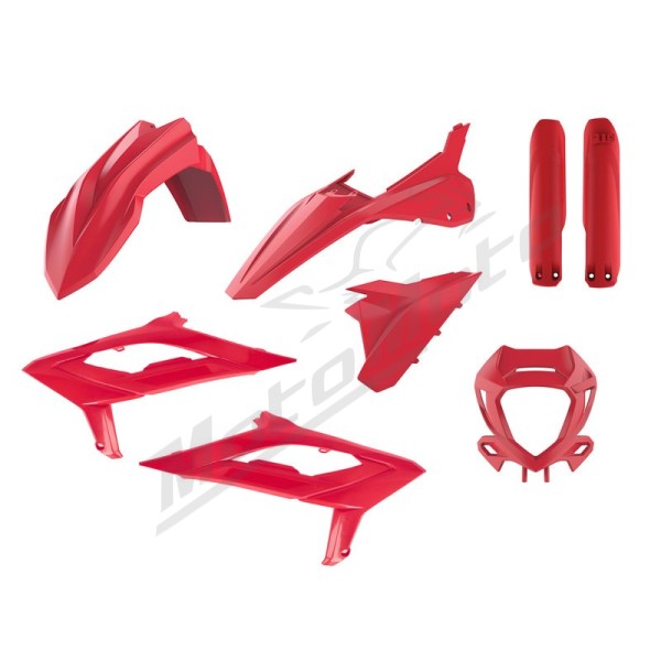 POLISPORT plastikų komplektas Beta RR 250-430 23-25