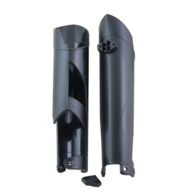 RACETECH Fork Guards GAS GAS EC/ HUSABERG FE, TE/ HUSQVARNA FC, FE, TC, TE/ KTM EXC, EXC-F, EXC-E, SX, SX-F 125/530cc 95-15 Black
