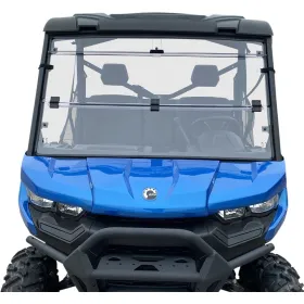 MOOSE OFFROAD FOUR WHEEL Deluxe Full Folding Windshield Can-Am Defender 500-1000cc 16-24