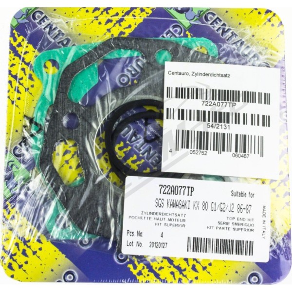 CENTAURO Top End Gasket Set KAWASAKI KX 80 1986-1987
