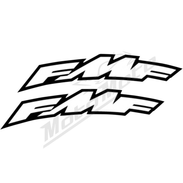 FMF Fender/Trailer Stickers 2pc.
