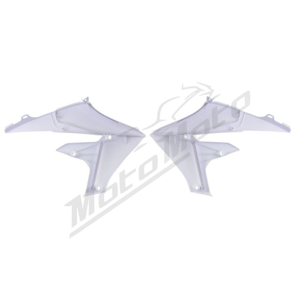Radiator covers white CEMOTO YAMAHA YZ 250-450cc 2018-2023
