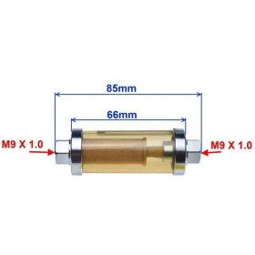 Universal fuel filter set M6x1.0